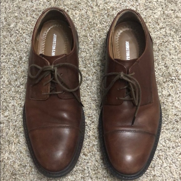 johnston & murphy tabor cap toe oxfords